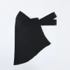 bonnet écharpe de mode musulmane hik simple de couleur unie avec sangle croisée avant, couvre chef intégré, respirant et anti sable