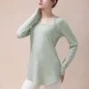 Veste de Yoga à capuche pour femmes, manches longues, coupe ample, séchage rapide, pour course à pied et salon