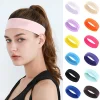 bandeaux de sport d'été pour femmes, bandanas de yoga, fitness, course, couleur unie, élastiques, extensibles, maquillage, accessoires pour cheveux, 2023