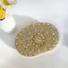 pochette de mariage scintillante, sac à main et sac à main de soirée pour femmes, sac à bandoulière avec chaîne design de luxe