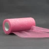 rouleau de ruban en tulle scintillant, 25 yards, 15cm, pour réception cadeau pour bébé, bricolage, artisanat, jupe de ballet, chaise, wakame, décoration de fête de mariage