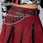 HERSHINE 1 pièce femmes Y2K sexy multicouche chaîne ceinture style gothique punk rock hip hop Halloween accessoires articles de mode