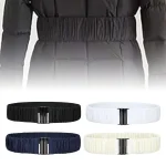Ceinture de décoration élastique pour femmes, pour vêtements, manteau bouffant, veste