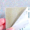 autocollant en maille de bande de strass, scrapbook auto adhésif pour robe en tissu, meubles, décoration de voiture, verre flash, 20x24cm