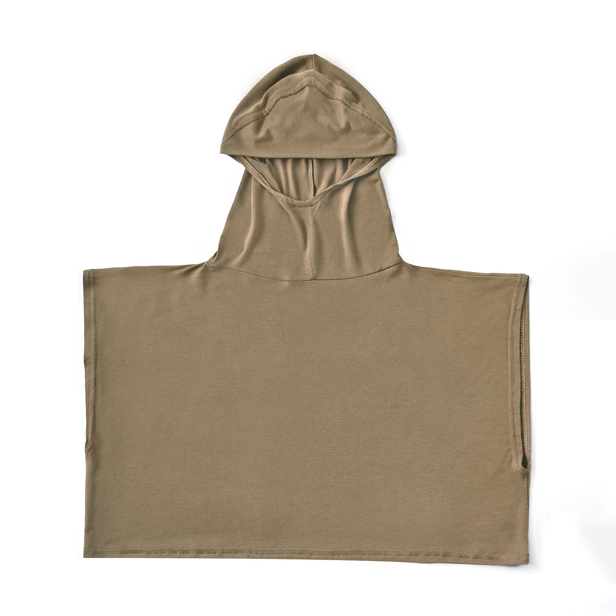 musulman islamique intérieur à capuche hijab femmes gilet de base sans manches chemises à bascule vêtements islamiques turquie arabe abaya hauts