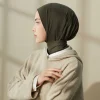 casquette hijab musulmane pour femme, sous Écharpe, voile en coton modal, turban de tête islamique