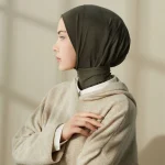 Mode musulman Hijab casquettes solide sous-écharpe femmes voile Modal coton Hijab musulman écharpe Turbans tête femmes Hijabs chapeau islamique