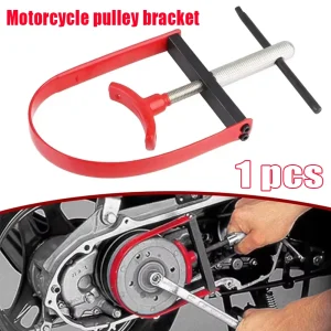 Outil de maintien du volant d’embrayage, support de poulie du volant d&rsquo;inertie, outil de poulie d’embrayage de moto, dispositif de serrage, support de pignon universel
