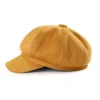 chapeaux et casquettes décontractés pour femmes, chapeau de camion réglable, bérets, chapeau de gavroche, casquette de boulanger