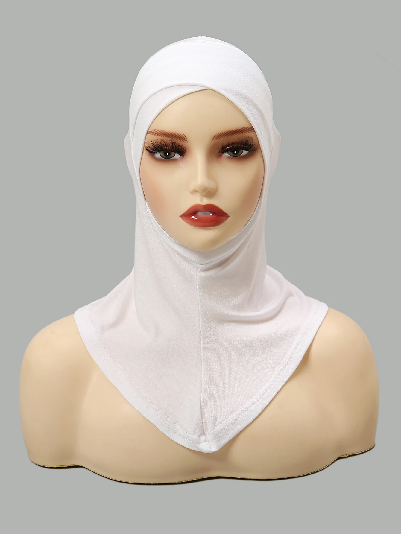 hijab à couverture complète pour femmes musulmanes, foulard croisé, turban, chapeau islamique, vente en gros