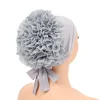 musulman sous hijab casquette grande dentelle fleur volumateur scrunchie musulman intérieur hijab islamique turban chapeaux femme bonnet accessoires