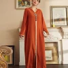 robe musulmane pour femmes, kebaya, kaftan, vêtements de prière de dubaï, hijab islamique, robe marocaine, ramadan, eid, turquie