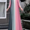 ZANZEA-Robe Longue Élégante à Manches sulfpour Femme Musulmane Abaya Hijab, Plissée, Éducative, Eid Mubarek