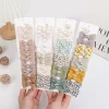 10 pièces/ensemble Mini pinces à cheveux bébé filles mignon Froal imprimé Plaid nœuds à cheveux à carreaux vichy épingles à cheveux coréen sécurité enfants chapeaux
