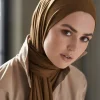 femmes musulmanes modal coton jersey hijab écharpe doux jersey hijabs foulards plaine bandana turban tête enveloppes