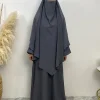 femmes musulmanes du moyen orient dubaï femme turque hijab solide femme musulmane khimar enveloppé malaisien châle écharpe hijab marocain