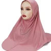nouvelle chaîne instantanée prête à porter hijab maillot de sport extensible hijab femmes musulmanes foulards malaisie chapeaux casquettes
