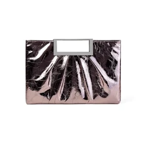 Pochette en cuir véritable pour femmes, sac de luxe avec chaîne en cuir de vache, sacs à bandoulière ou à bandoulière