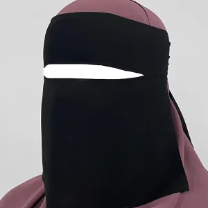 Niqab court pincement oeil respirant Nida Eid Ramadan gros femmes musulmanes Hijab saoudien visage couverture voile Niqab Niqab court pincement oeil respirant Nida Eid Ramadan gros femmes musulmanes Hijab saoudien visage couverture voile Niqab