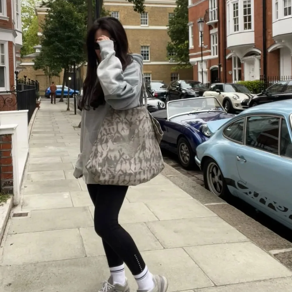 Un sac à main de Fitness minimaliste, sac de grande capacité pour le sport, sac en toile unisexe, sac à bandoulière, sacs de courses réutilisables