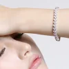 bracelet élégant pour femmes, chaîne en zircon cubique, strass brillant incrusté, cadeaux