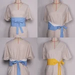 Ceinture kimono de style japonais pour femmes, corset de robe, robe Hanfu traditionnelle chinoise rétro, niche ary, Haori Obi entreMiRobe