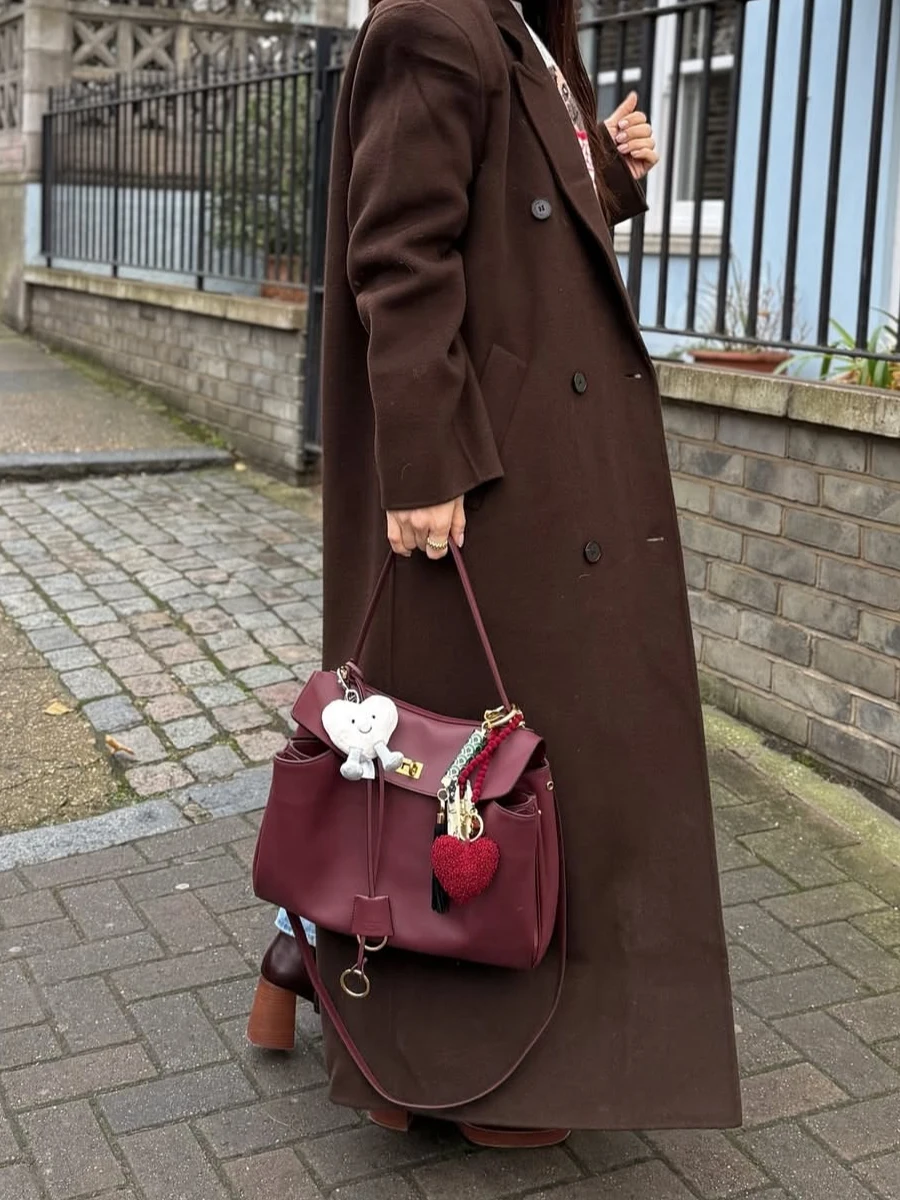 Sac de luxe de styliste pour femmes, sac à main multi-spécifications en cuir, sac fourre-tout de grande capacité, sac à bandoulière de banlieue décontracté