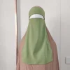 niqab en mousseline de soie de qualité supérieure pour manger des femmes musulmanes couverture du visage voile hijab kopftuch écharpe islamique hijabs musulmans femme foulard