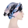 bonnet en velours pour femmes musulmanes, turban tressé, hijab, chimio, casquette extensible, perte de cheveux, bonnet islamique, couvre chef