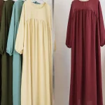 Femmes musulmanes dubaï Abaya luxe kebaya couleur unie Robe longue modeste Ramadan Robe caftan Femme musulmane africain Islam vêtements