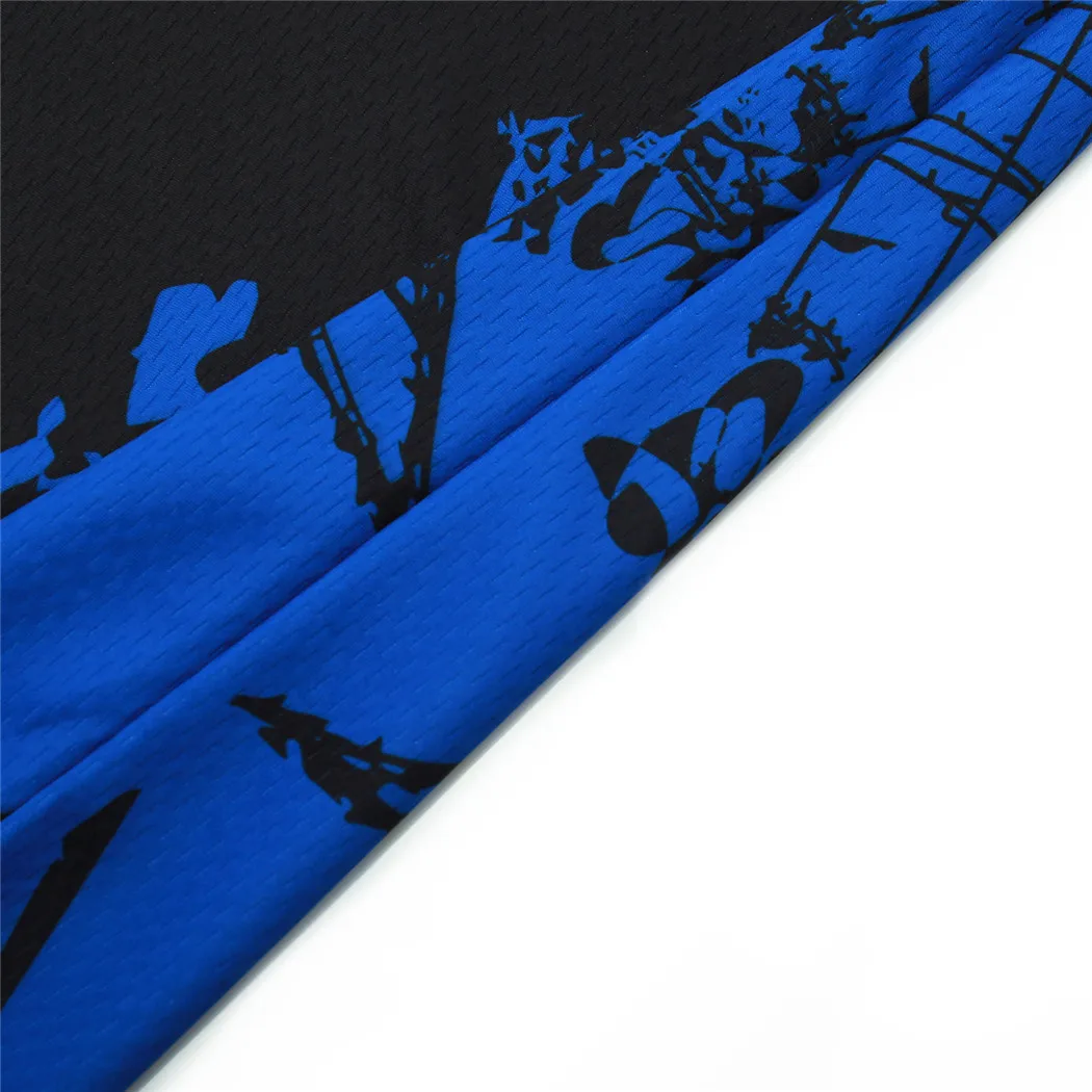maillot de vélo de saleté bleu maillot de motocross pour jeunes enfants hors route mx bmx chemise garçons enduro vtt maillot de sport pour enfants hauts de cyclisme