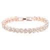 bracelet élégant pour femmes, chaîne en zircon cubique, strass brillant incrusté, cadeaux