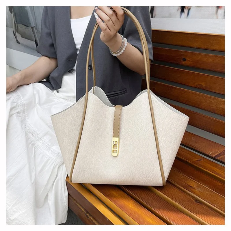 Sac à bandoulière en cuir élégant pour femmes de marque de luxe, sac à main à bandoulière classique de célèbre styliste, populaire