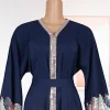 hijab abayas pour femme luxe diamant à manches longues robes dubaï turquie fête robes de soirée caftan marocain femme vêtements musulmans