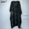 winyi robe longue maxi kaftan pour femme musulmane, tenue de soirée élégante, de luxe, de haute qualité, style bohème, dubaï