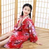 kimono japonais élégant pour filles, costume haori pour enfants, nouveauté vintage, costume cosplay, imprimé national, robe obi