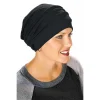 bonnet turban élastique en coton doux pour femmes, hijabs musulmans, chapeau de chimio