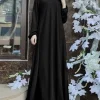 zanzea femmes musulmanes été abaya robe d'été solide vêtements islamiques marocain robe robe femme mode à manches longues caftan robe