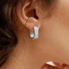 10 paires de boucles d'oreilles huggie en zircon, accessoire d'oreille élégant, bijoux idéaux, cadeau pour femmes