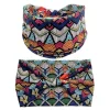 boho print hairbands for women yoga workout sports head band fashion band band band african band bands stretchy headwrap
