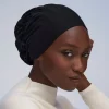 chapeau turban musulman en coton doux pour femme, casquettes hijab intérieures, sous écharpe islamique, bonnet indien, enveloppement de sauna, nouveau