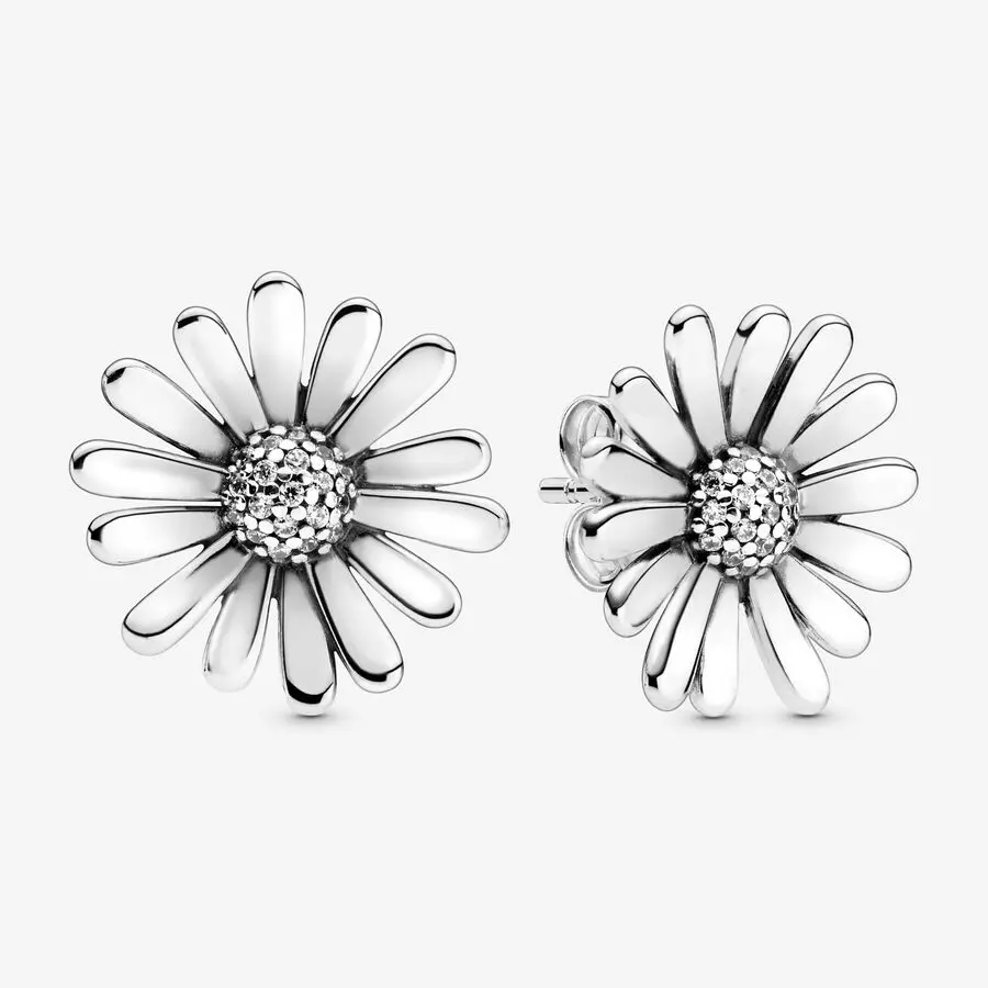 Boucles d'oreilles créoles colorées scintillantes en argent Sterling 925, bijoux hypoallergéniques ornés de Zircon, Style de luxe élégant pour femme