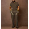 costumes pour hommes beiges blazer à simple boutonnage personnalisé homme africain fête formelle marié smoking robes masculines costume homme mariage