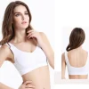 grand soutien gorge de sport monocouche sans coussinet pour femmes, haut de yoga, course à pied, fitness, respirant, sans couture, bralette d'entraînement