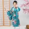 peignoir kimono japonais pour enfants, robe florale de style japonais, sakura yukata, costume traditionnel de spectacles haori, élégance comme