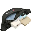 le sac de taille pour hommes convient aux voyages d'affaires et au sac de taille peut être porté à travers le corps.