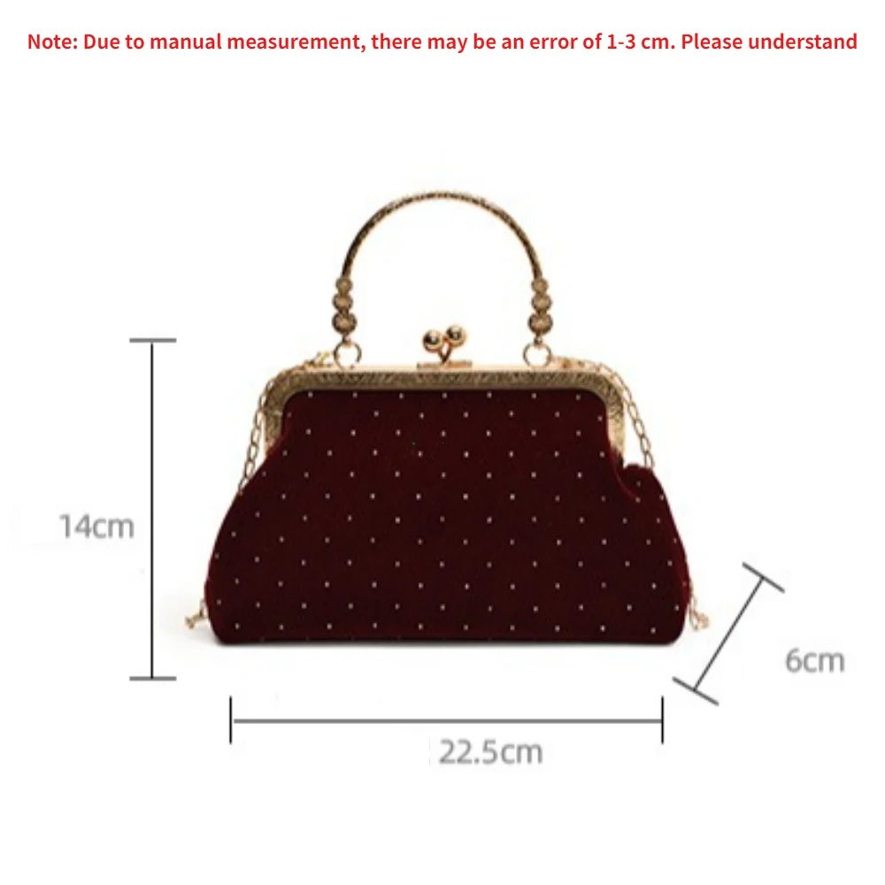 design de luxe femmes soirée pochette sac à main dîner fête dames petit sac à bandoulière à pince sacs à main rétro femme chaîne sac à bandoulière
