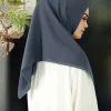 Écharpe hijab en coton instantané avec fermeture éclair, couleur unie, pour femme musulmane, prêt à porter, turban islamique, châle d'été, nouvelle collection