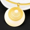ensemble de bijoux de dubaï pour femmes, couleur or, nigeria, collier et boucles d'oreilles de luxe, bijoux pour fête de mariage, cadeau de remise de diplôme, tendance