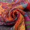 mode plage longue Écharpe dames fleur foulard 185*100cm Élégant floral imprimé hijab coton viscose gland châle pour femme